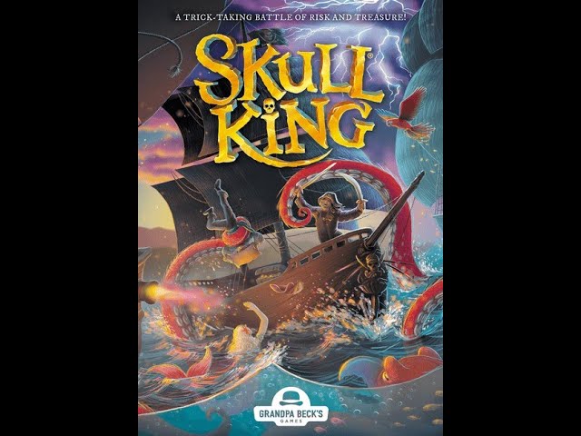 Devir Skull King – Jeu De Cartes De Pli Avec Pirates, Kraken Et Baleine Blanche, 2 à 8 Joueurs Dès 8 Ans