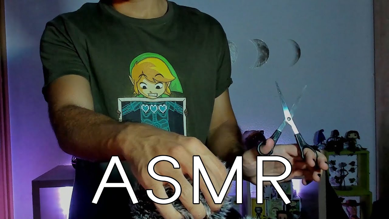✨ASMR CON ECO✨TE HAGO UN MASAJE Y TE CORTO EL PELO✨