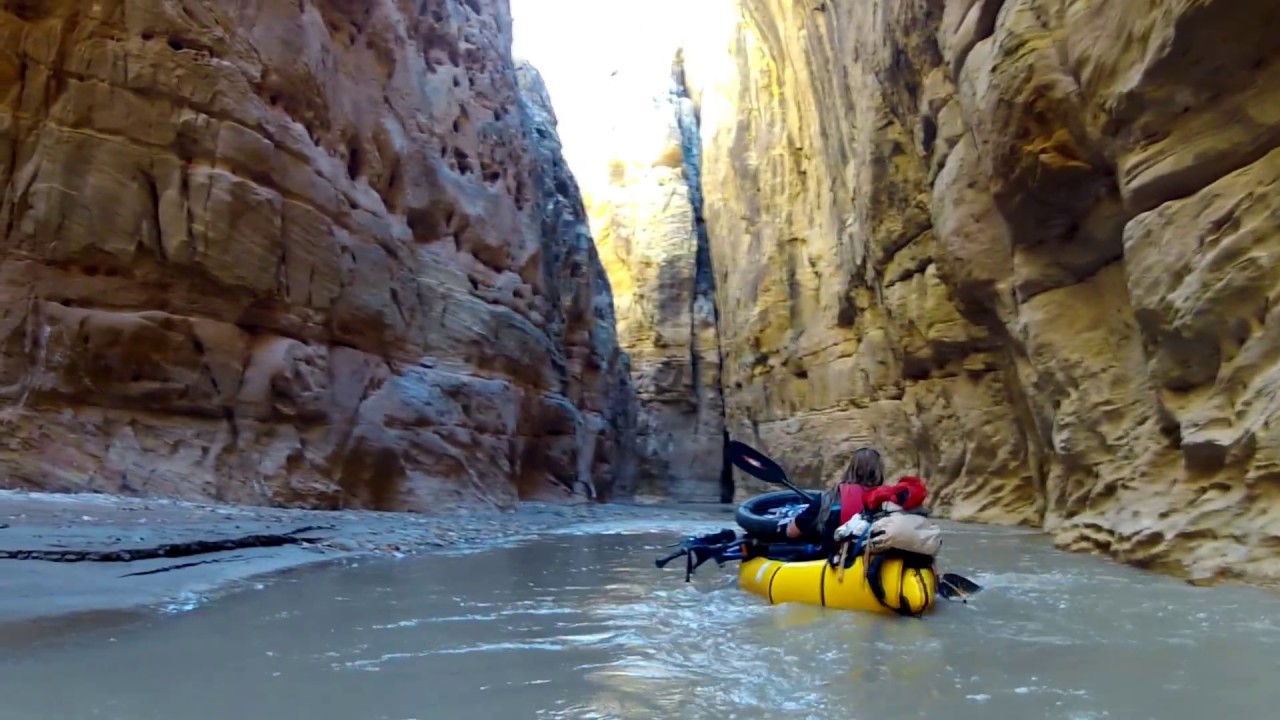 Packrafting San Rafael Swell 