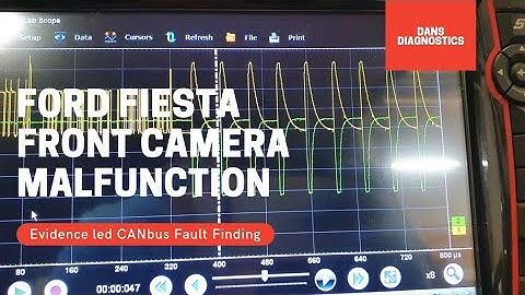 Mastering CANbus Fault Finding: Solving the Ford Fiesta Front Camera Malfunction