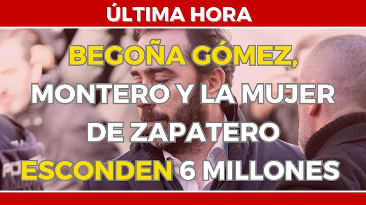 Bomba de Aldama: "Begoña Gómez, Montero y la mujer de Zapatero tienen 6 millones en el extranjero"