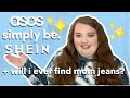 COLLECTIVE PLUS SIZE TRY ON HAUL + JEANS MELTDOWN | asos, simply be and shein | UK 2020