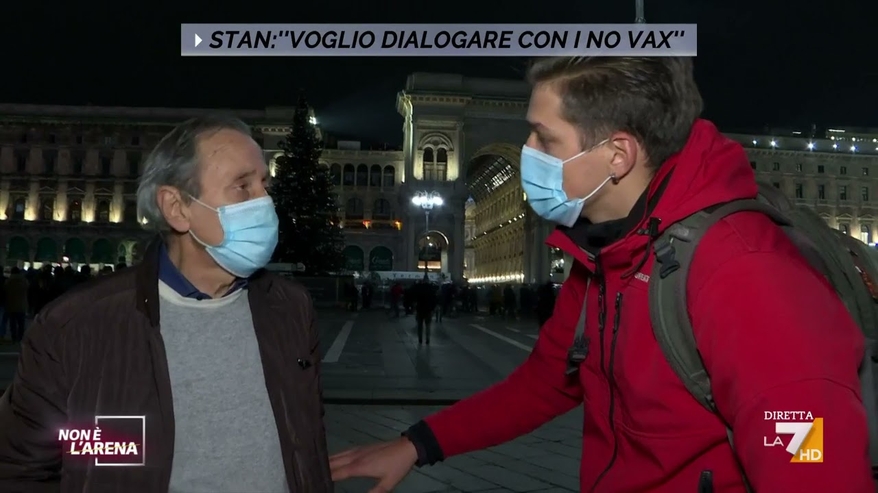 Stan: "Voglio dialogare con i no vax"