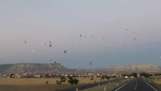 NEVSEHIRSABAH SAATLERINDE BALONLAR
