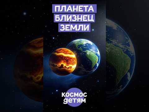 Какая #планета больше всего похожа на Землю? #наукадлядетей #солнечнаясистема #длядетей #детям
