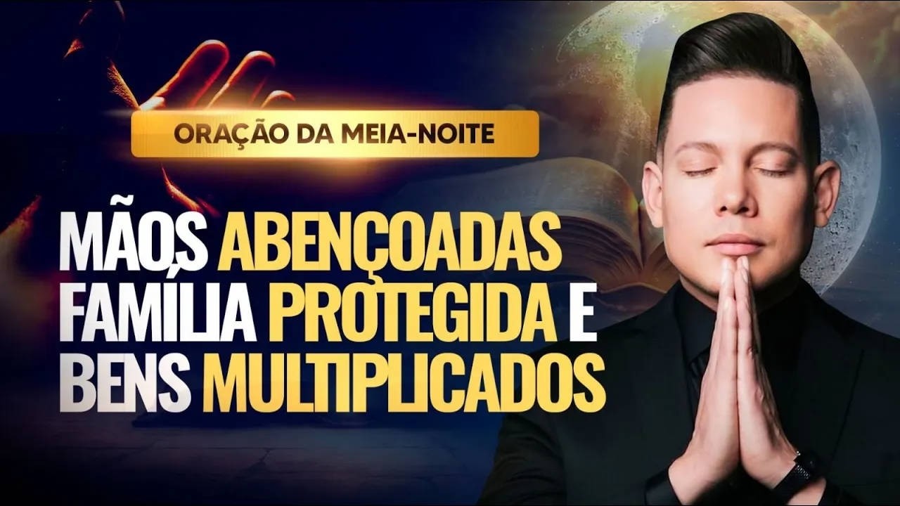 ORAÇÃO DA MEIA-NOITE 06 DE MARÇO || BISPO BRUNO LEONARDO ￼