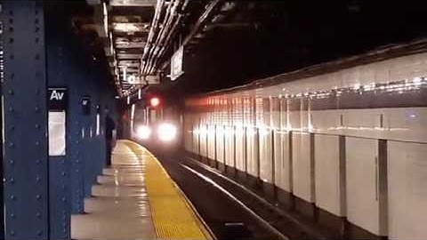 MTA R160 M Train Via the C Line ride from 7th Av-53rd Street to 168th Street!!!