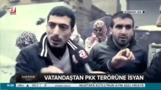 Surda Halk Pkkya Lanet Yağdiriyor..