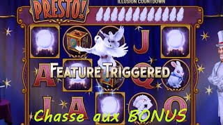 Hunt for BONUS on the PRESTO slot machine 🍀(Mr Magic!)🍀