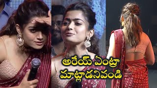 Sulthan Pre Release Event Actress Rashmika Mandanna Cute Speech  Tfpc