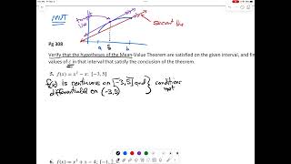 Mean Value Theorem Example 1