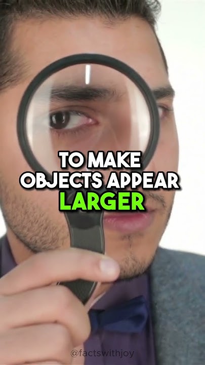 How do Magnifying Glass work? - YouTube
