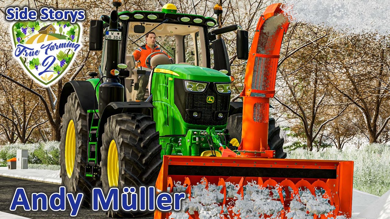 LS22 True Farming 2 #14 - Schnee schieben für die Sicherheit des Chefs! - Farming Simulator 22