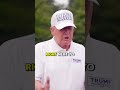 Trump discussing when he picked up the game of golf #shorts