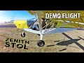 STOL CH 750 "Sky Jeep" light sport kit aircraft flight demonstration