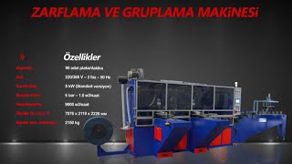 Plaka Zarflama Ve Gruplama Makinesi I Gt Series 1.0