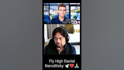 R.I.P Daniel Naroditsky 🙏💔🕊️