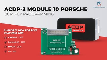 ACDP-2 Module 10 Porsche BCM key Programming