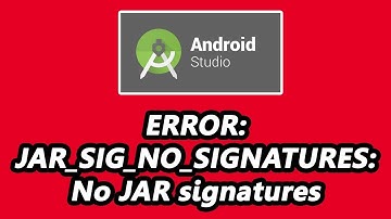 APK invalid signature. Error from apksigner: ERROR: JAR_SIG_NO_SIGNATURES: No JAR signatures