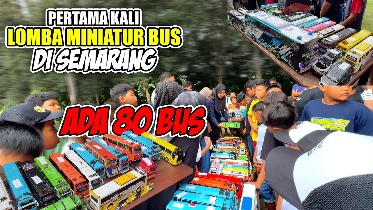 NGABUBURIT & BASURIAN SERTA LOMBA MINIATUR BUS DI SILAYUR PARK NGALIYAN SEMARANG
