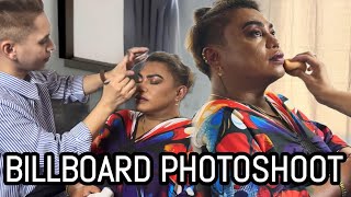 BILLBOARD PHOTOSHOOT.