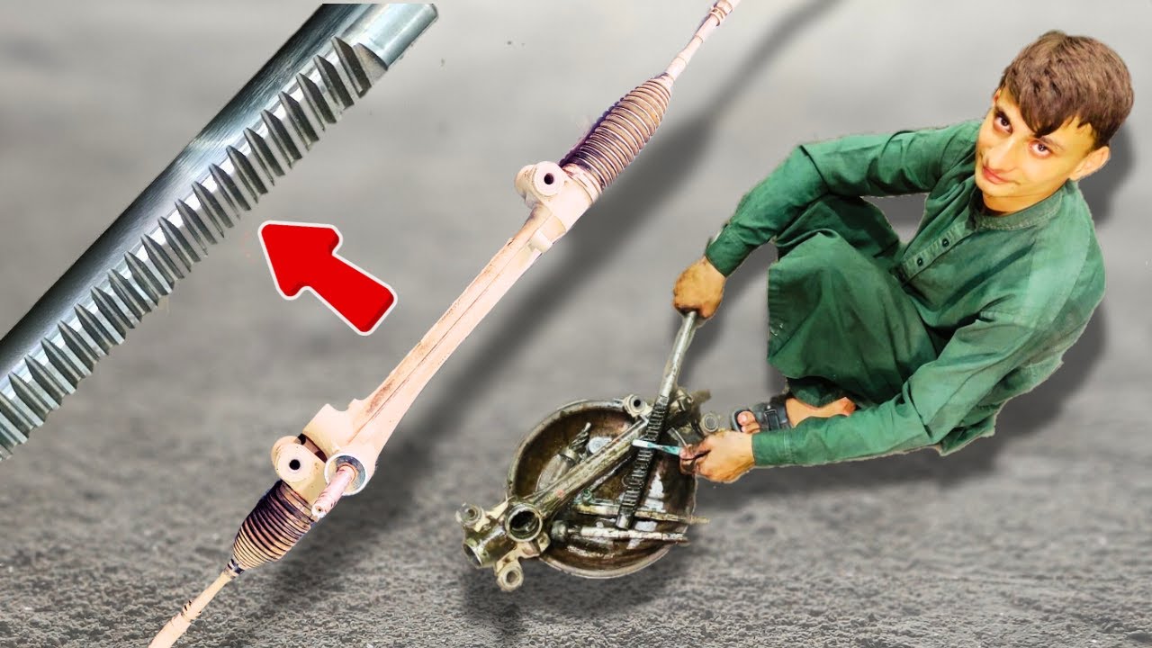 Restoration Steering Rack Assembly / how to repair toyota steering assembly restoration