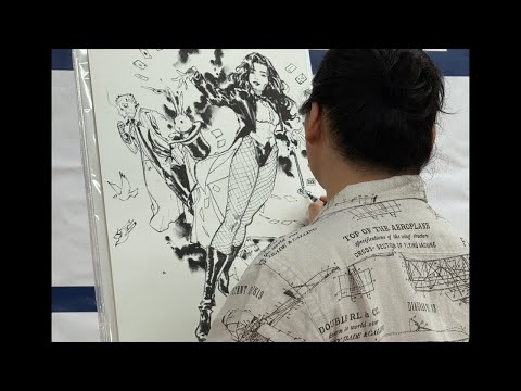 May 9th, 2026. Danny Kim Live Drawing. JAPAN COMIC ART EXPO thumbnail