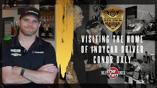 Visiting The Indianapolis Home of IndyCar Driver Conor Daly | Golden Badge