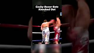 Cocky Boxer Gets KNOCKED OUT 🤣
