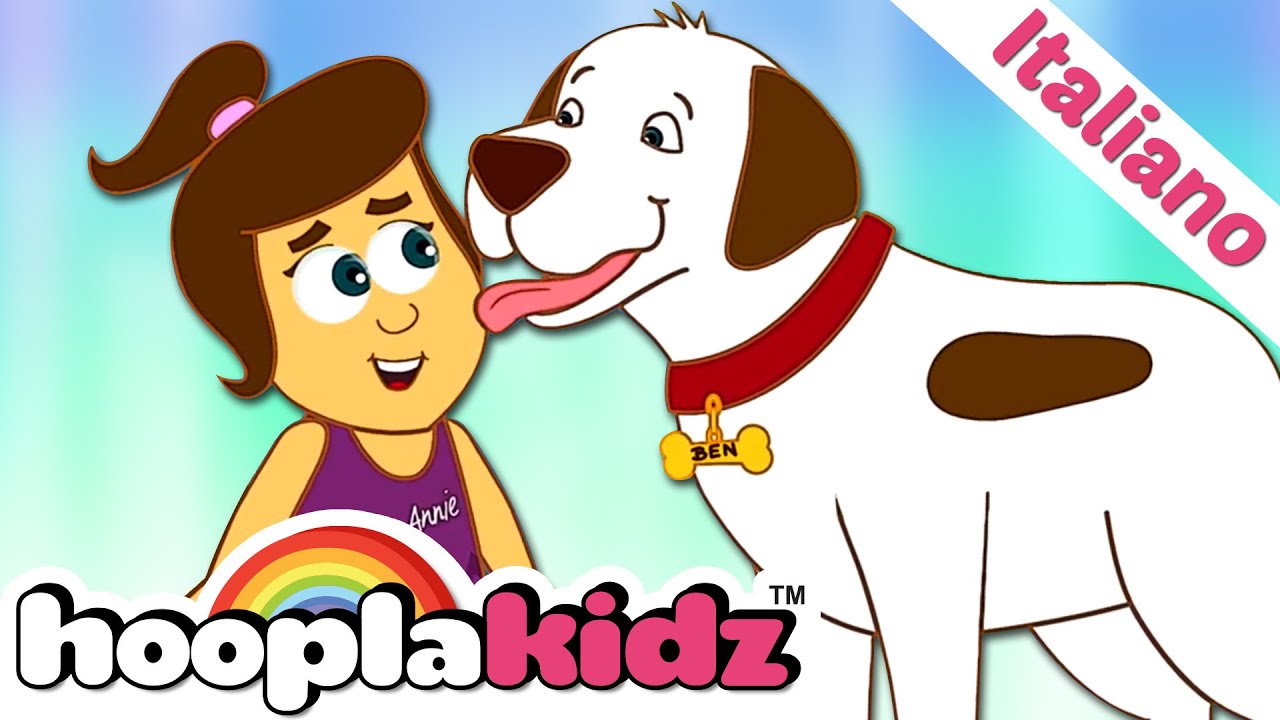 Il mio cane Ben | Filastrocche e canzone per bambini | Hooplakidz italiano