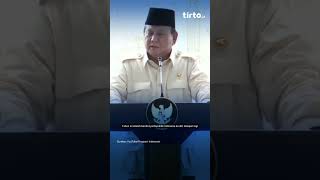 Cerita Prabowo Soal Angka 8 yang Bermakna dalam Hidup & Kariernya