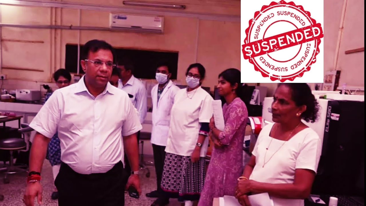 Vishwajit Rane conduct surprise inspection at GMC , suspends two nurses 