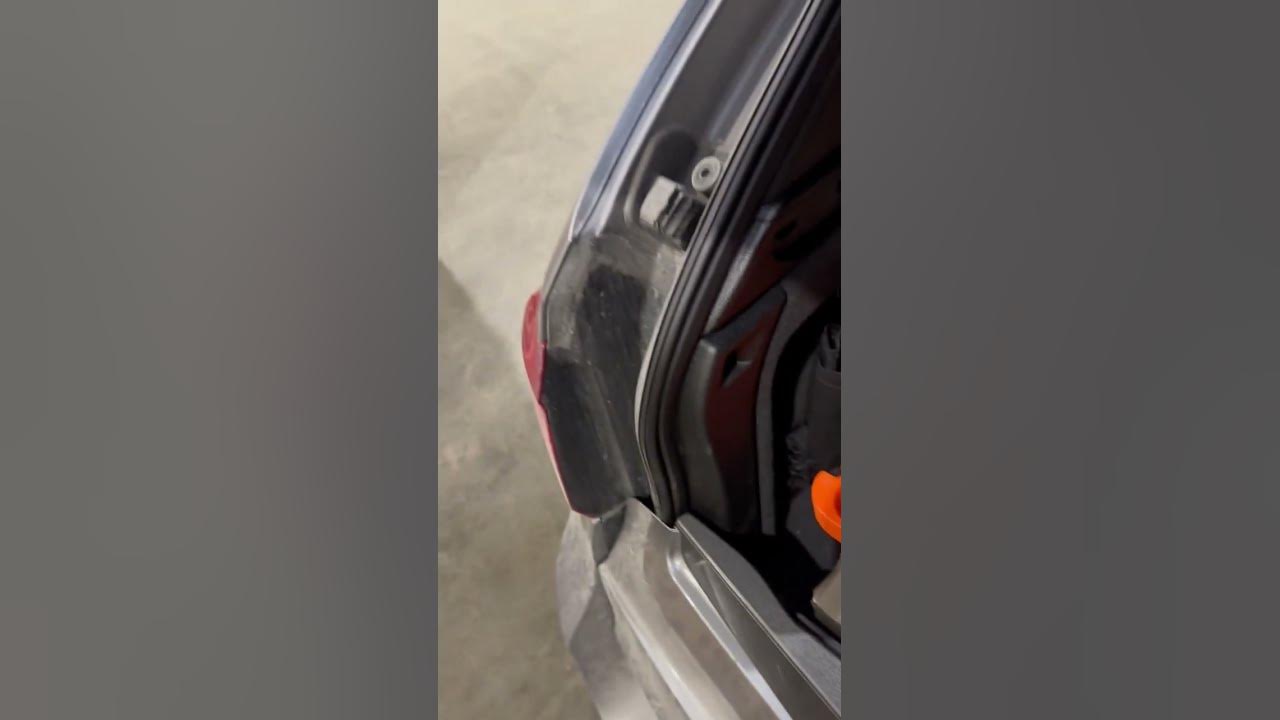 BMW F15 X5 rear spoiler brake light removal YouTube