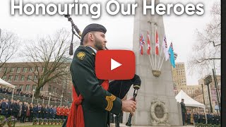 Lest We Forget | Remembrance Day Ceremony 2025 at Victory Square, Vancouver 🇨🇦