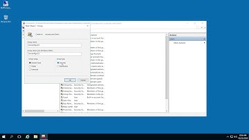 How to create Domain Local and Global security groups Microsoft Server