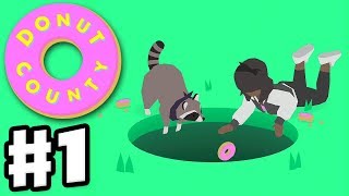 Donut County - Gameplay Walkthrough Part 1 - Play as a Hole! Mira and BK! (PS4) screenshot 4