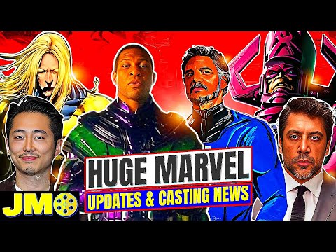 Pedro Pascal Fantastic Four, KANG Done?, Steven Yuen Sentry, Javier Bardem Galactus, Avengers 5 & 6