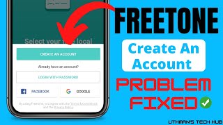 FreeTone Create An Account Problem Fixed 2023 | How To Get Free USA Phone Number For WhatsApp screenshot 4
