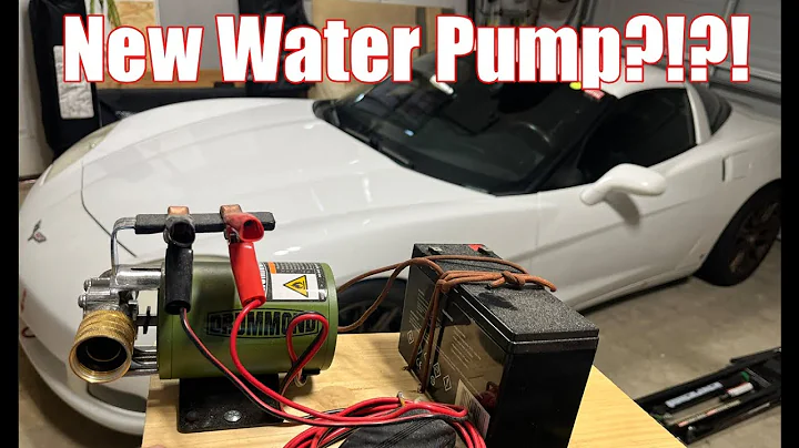 Replace Water Pump - C6 Corvette