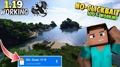 REALISTIC 🥰 BSL Shader For Minecraft Pe 1.19 || Bsl Shader Mcpe 1.19 ( Render Dragon Support )