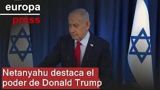 Netanyahu, on Trump: Does anyone really think they can tell him what to do?