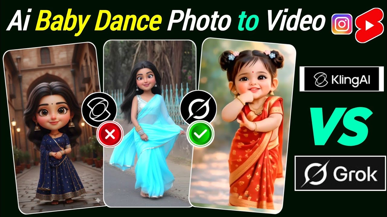 Baby AI Dance Video Kaise Banaye Grok Ai se🤖💃 | Photo Se Dancing Baby AI Video | Viral AI Trend 2026