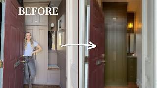 Did I make the right choice?! | Entryway Makeover Part 3 *REVEAL*