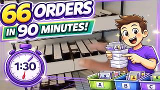 How I Pull 60+ TCG Orders in 90 Minutes (Batch Picking Method)