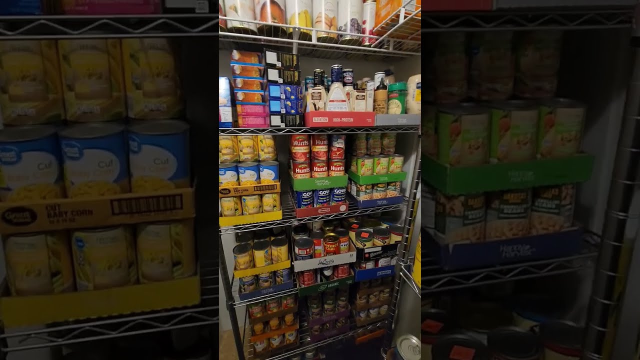 PREPPER PANTRTY FOOD STORAGE HIDING VALUABLES IN PLAIN SIGHT TIPS
