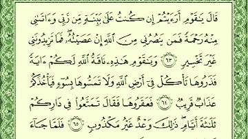 سورة هود - بصوت الشيخ صلاح بوخاطر من آية 38 الى آية 81