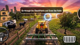 Modern Farm Tractor Driving Simulator 3D - New Farming Tractor Games - Android GamePlay screenshot 3