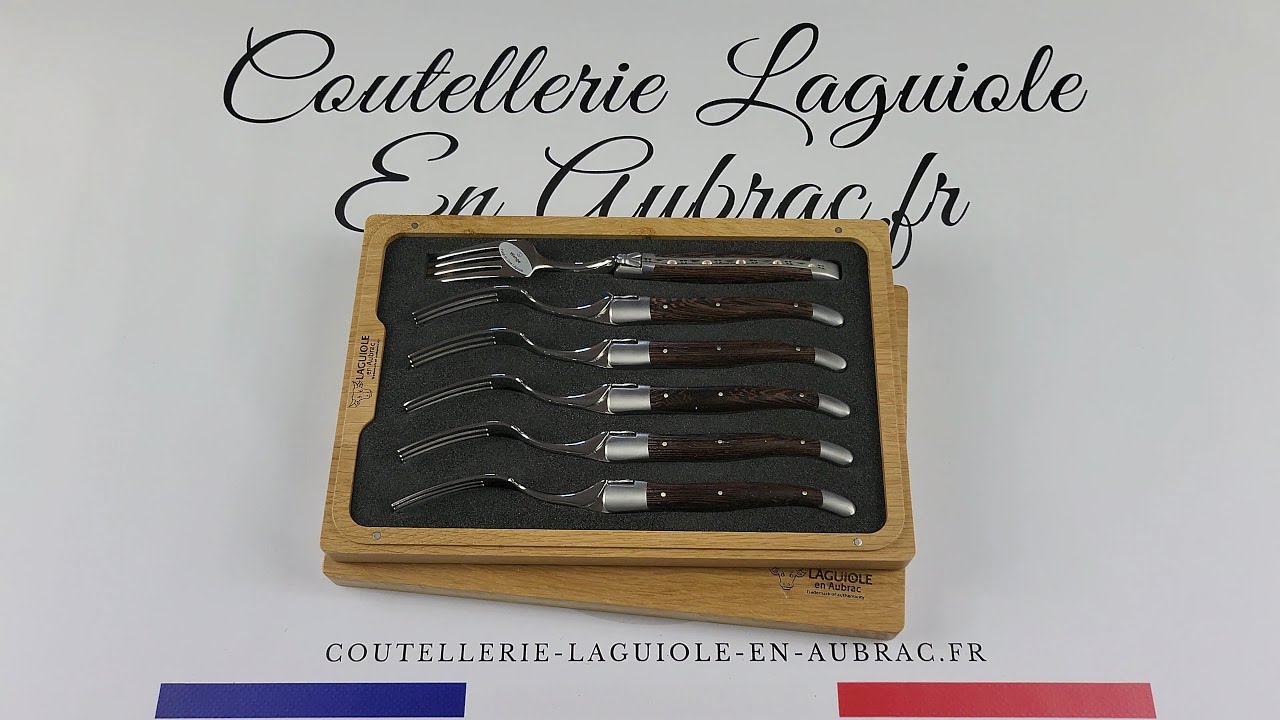 FOURCHETTE LAGUIOLE® — AMOURETTE - Ensemble à table