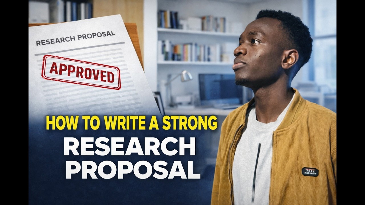 How to write a strong research proposal - YouTube