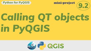 Part 9.2: How to call QT objects inside PyQGIS in a mini-project called Layout Generator
